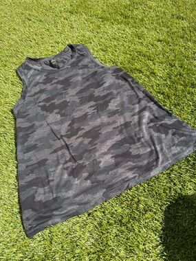 Kyodan Women's Camo Tank Top - Gray & Black Womens Size Small